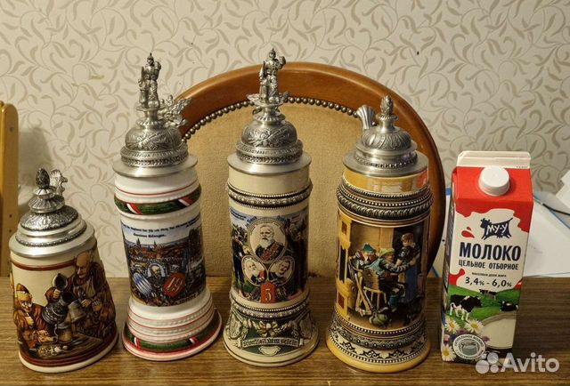 Кружки пивные Германия 70-80гг купить в Москве | Товары для дома и дачи ...