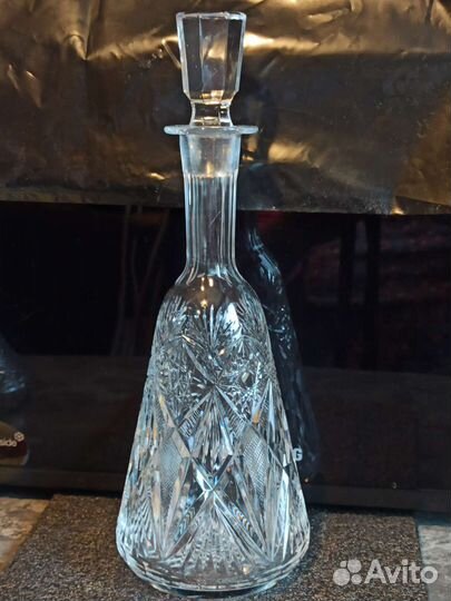 Хрусталь СССР графин штоф