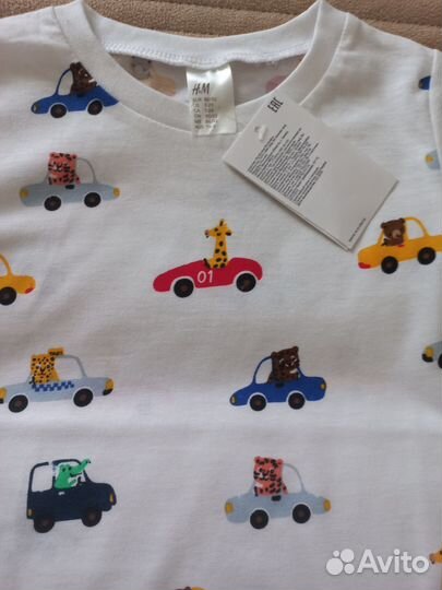 Вещи h&m новые пакет р.98,на 2-3 года