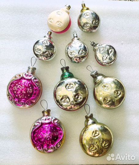 Елочные игрушки СССР: часы