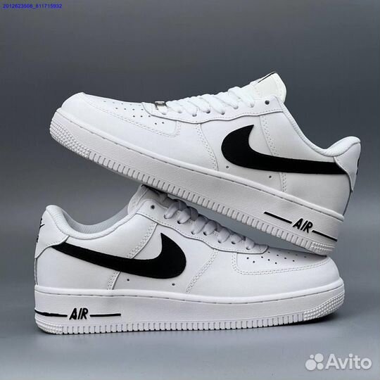 Nike Air Force 1 Black&White (Арт.52183)