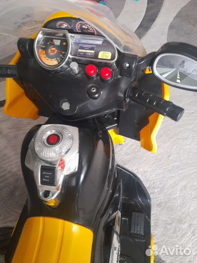 Детский мотоцикл на аккумуляторе бу