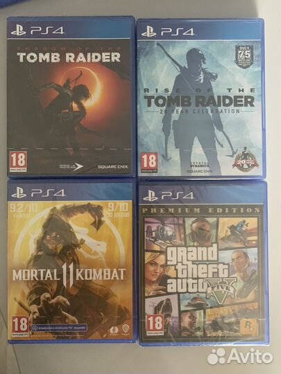 Игры для приставок ps4