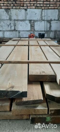 Доска обрезная дуб