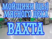 Вахта в Брянск Мойщик(ца) цеха на мясокомбинат