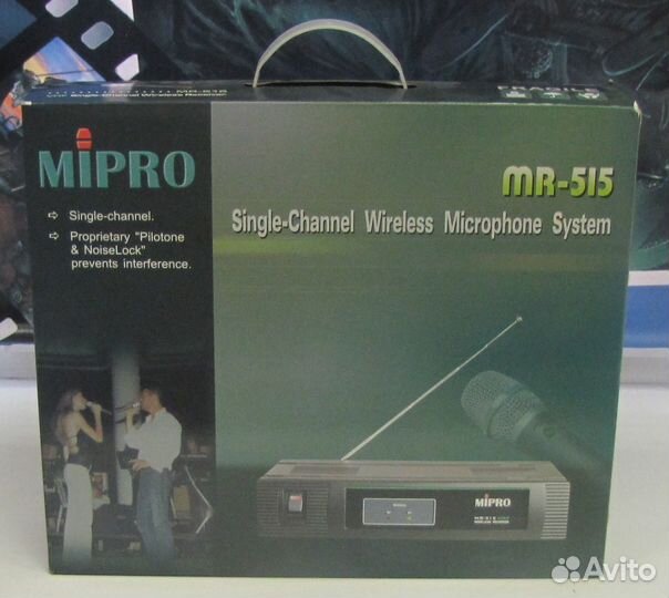 Mикрофон вокальный Mipro MR-515 радио Pro Кейс Б/У