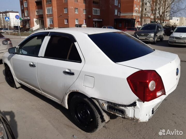 Geely MK 1.5 МТ, 2012, битый, 180 000 км