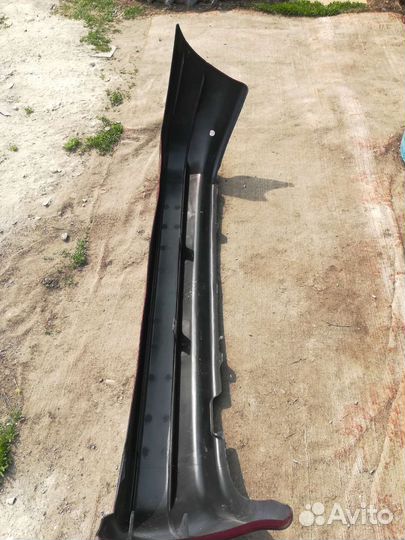 Бампер задний ваз 2114 малиновый