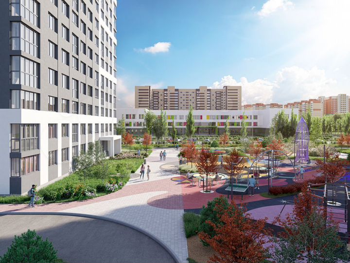 3-к. квартира, 89,7 м², 12/25 эт.