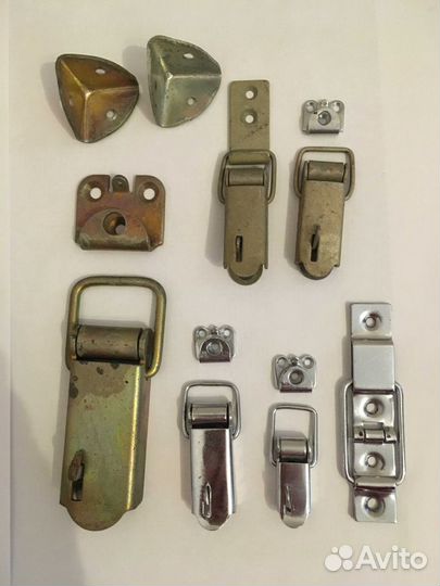Фурнитура, замок-защелка, петли ограничительные