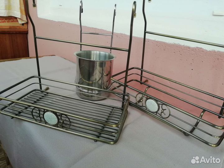 Полки для релинга кухни