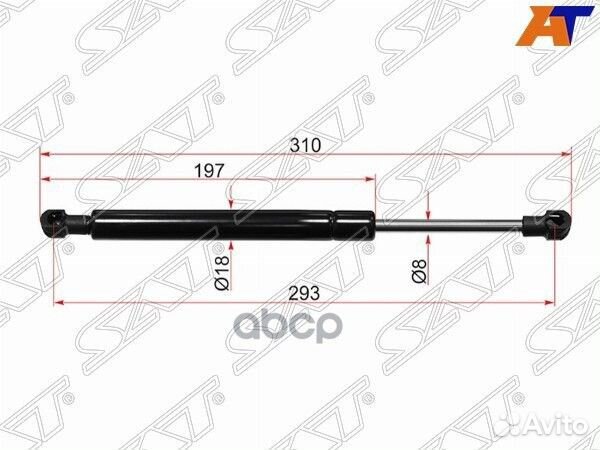 Амортизатор капота hyundai santa FE 12- ST-8116