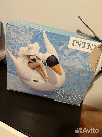 Надувной лебедь