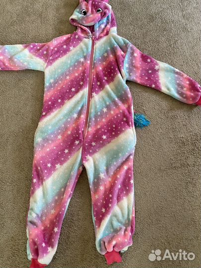 Кигуруми единорог для девочки 7-9 лет