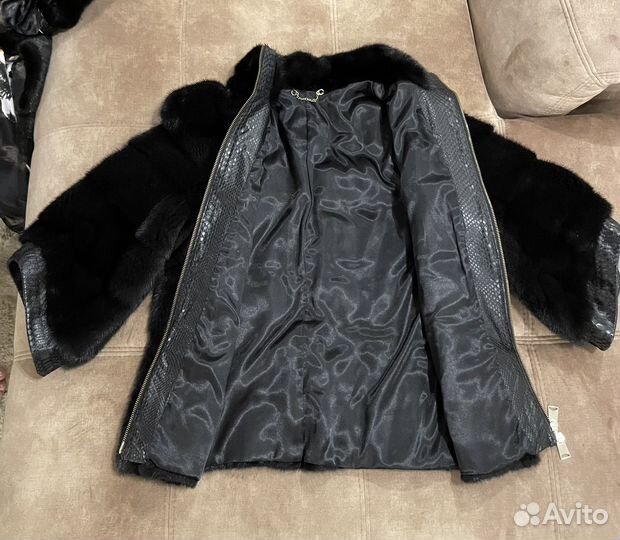 Шуба норковая 46 48 бу