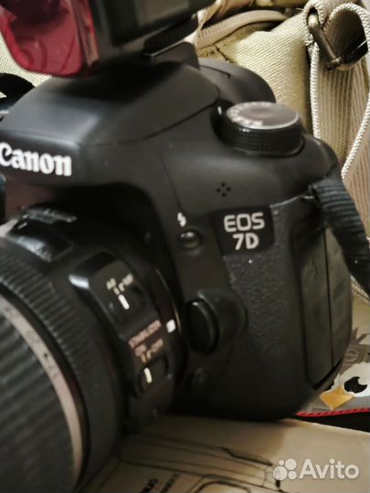 Зеркальный фотоаппарат canon 7d, 17-55 2.8