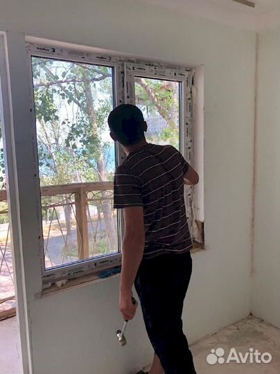 Окна и двери из пластика и алюминия. Рассрочка