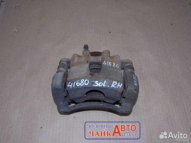 Суппорт тормозной передний правый Hyundai Solaris