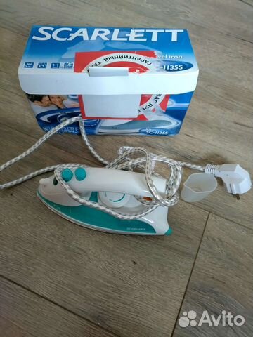 Дорожный утюг Scarlett