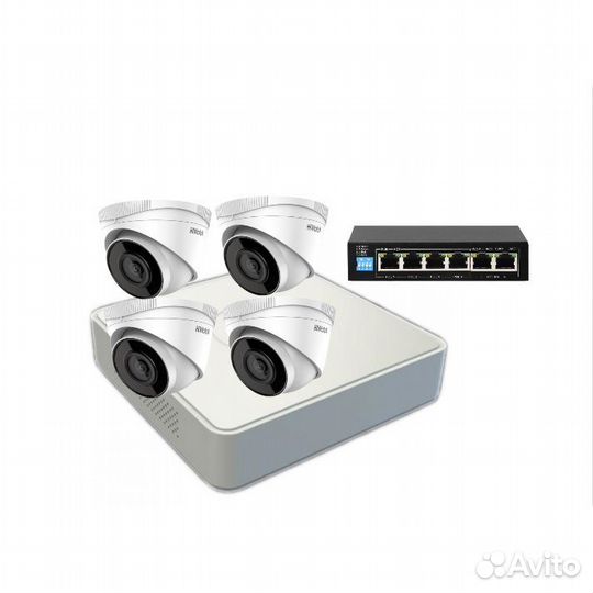 Комплект видеонаблюдения для квартиры