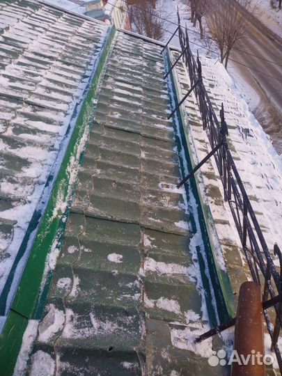 Уборка снега, льда и сосулек с любой крыши