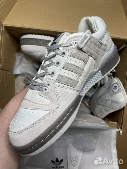 Кроссовки Adidas Forum x Bad Bunny с мехом