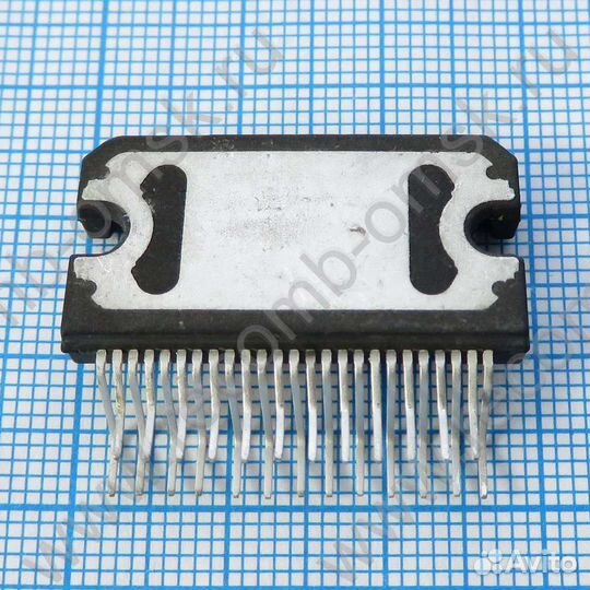 TDA7381 - унч-dmos 4x43W BTL (14.4V/2 Ом), max 4x80W, Gv26dB, Mute/Standby, HSD