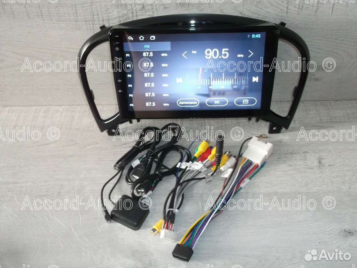 Магнитола 2DIN Nissan Juke Android GPS WiFi
