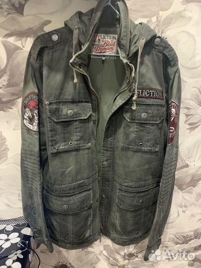 Джинсовая куртка affliction