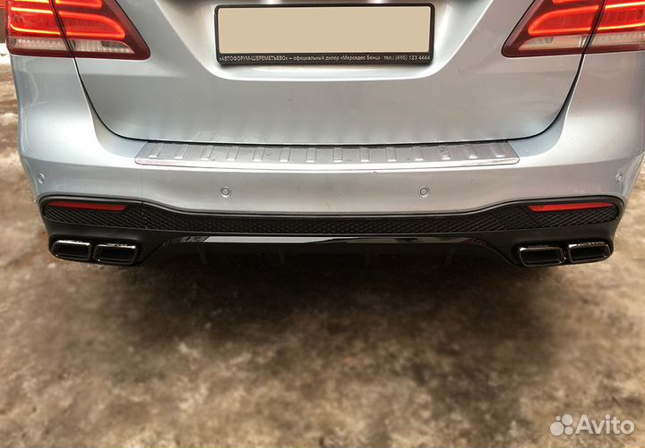 Диффузор 63 AMG Mercedes GLE