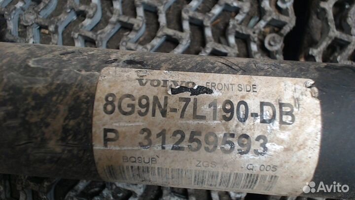 Кардан Volvo XC60, 2010