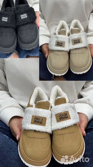 Ботинки женские женские Miu Miu