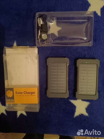 Powerbank с солнечной батареей