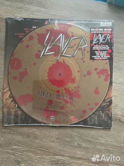 Slayer He’ll awaits collectors edition colored blo