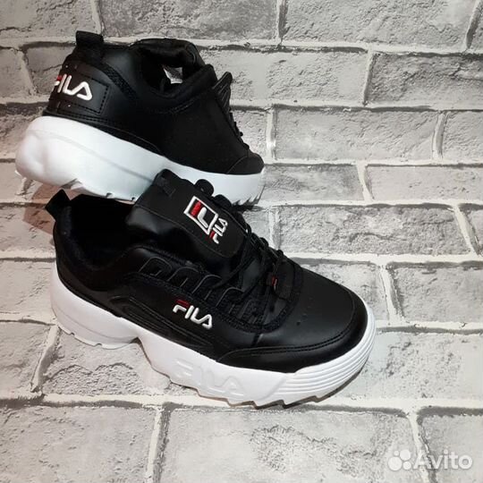 Кроссовки Фила Fila черные