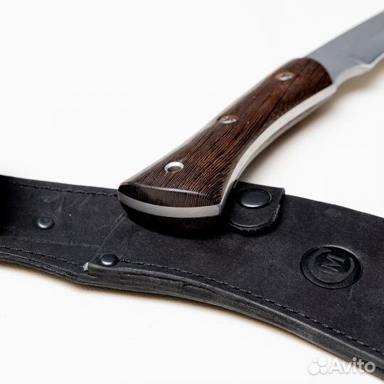 Нож Мачете-5 Кукри - сталь 65х13, рукоять венге