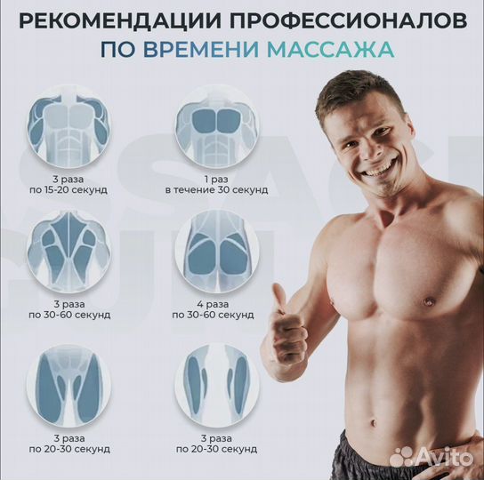 Перкуссионный массажер для тела