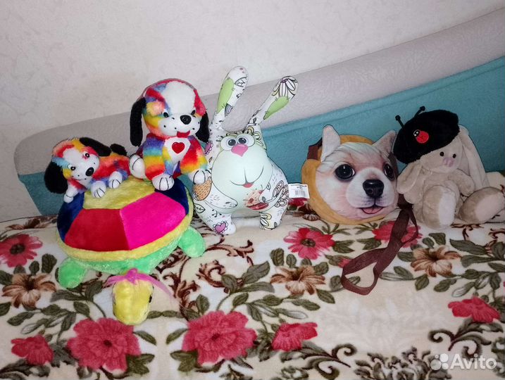 Мягкие игрушки пакетом