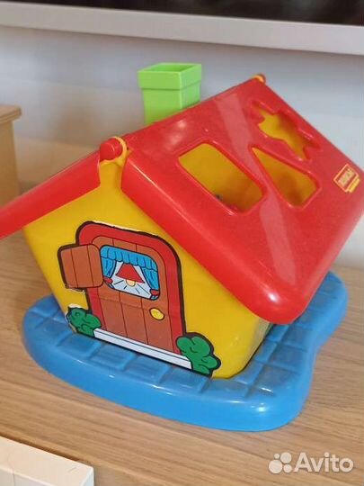 Домик сортер полесье