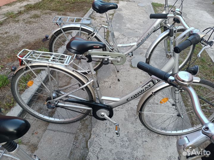 Дамские велосипеды 7 скоростная планетарка с Герм