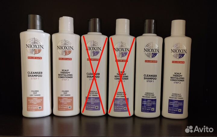 Средства для волос Nioxin