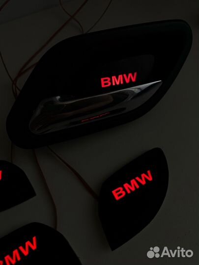 LED подсветка ручек открывания дверей BMW