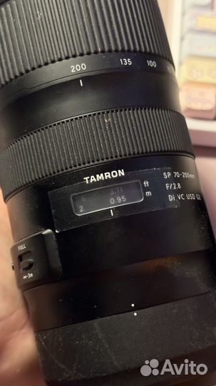 Tamron 70-200mm f/2.8 SP Di VC USD G2 Nikon F