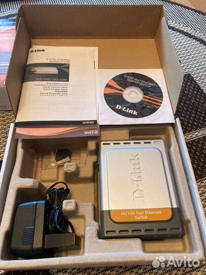 Коммутатор D-Link. DES-1005D/DES-1008D