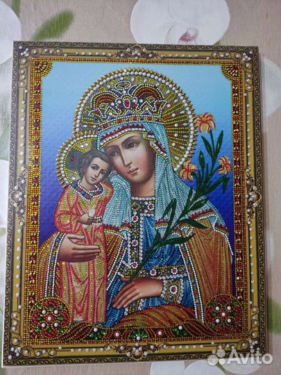 Картины стразами