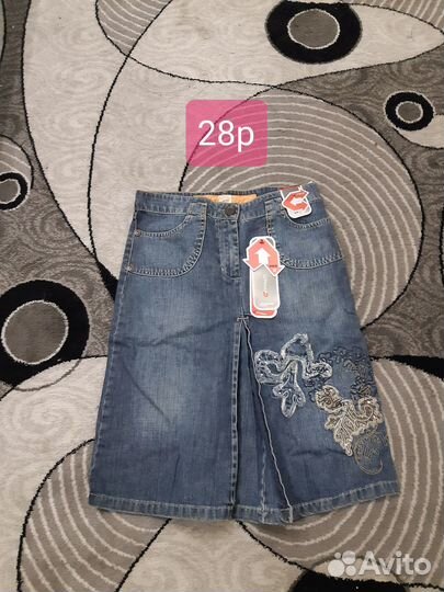 Джинсовая юбка