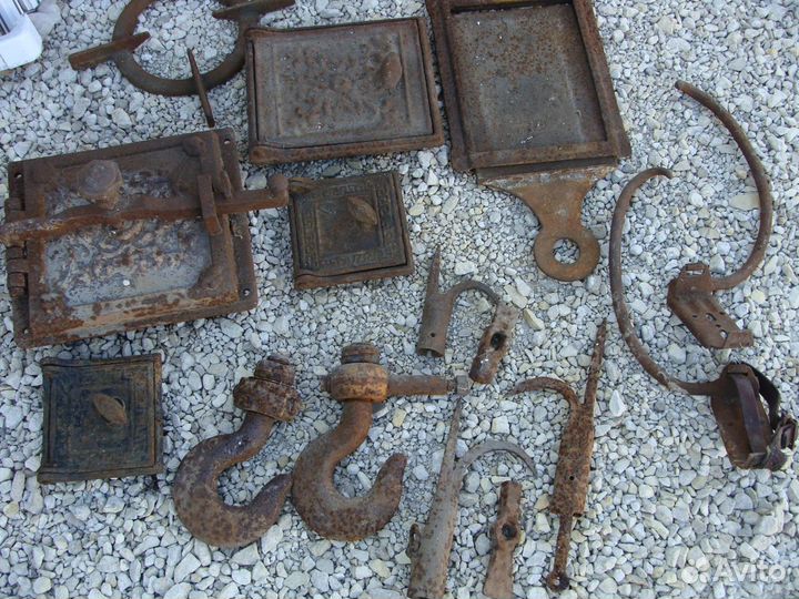 Печные дверцы,Крюки и когти.Лопаты