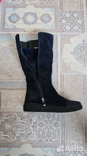 Сапоги женские зимние натуральная кожа