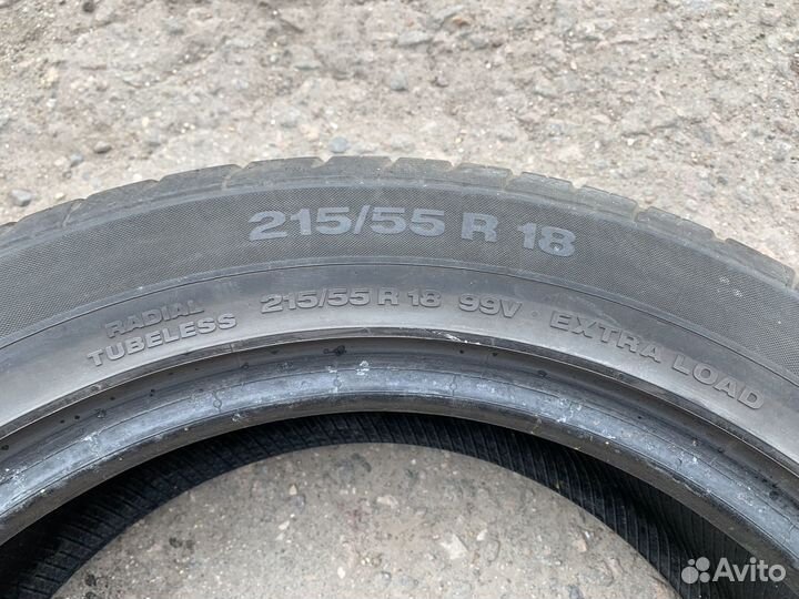 Continental ContiPremiumContact 2E 215/55 R18 99V