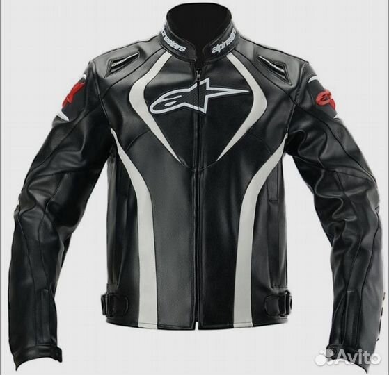 Мотокуртка кожаная мужская Alpinestars